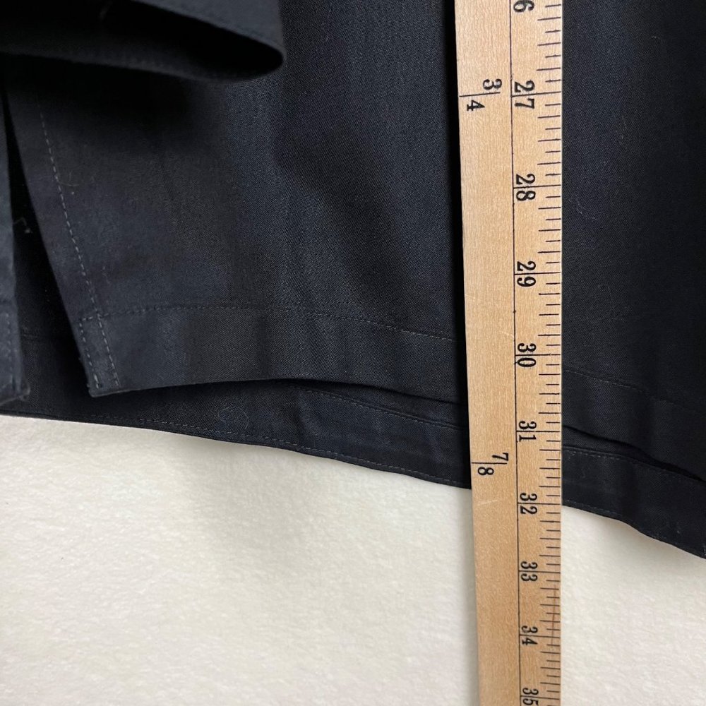 (NWT) Chico’s no iron effortless cotton lenae black shirt size 3 - Picture 6 of 6